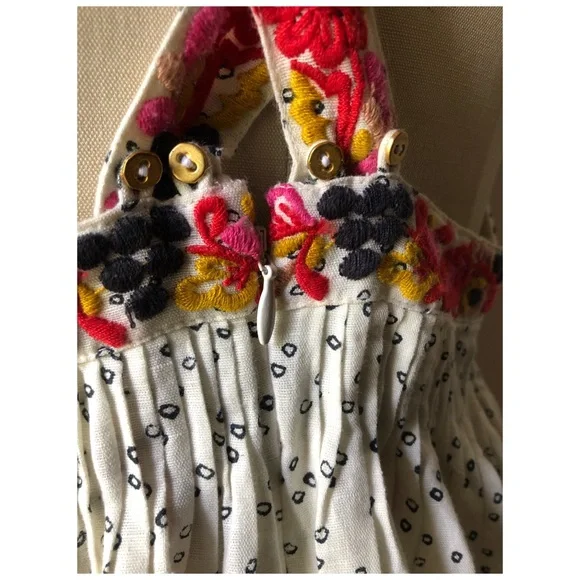 Ulla Johnson
Women's White Razi Embroidered Printed Linen Cotton-blend Jumpsuit - Picture 9 of 16